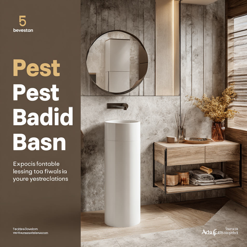 5 Best Pedestal Basins to Elevate Your Bathroom Aesthetic in 2023