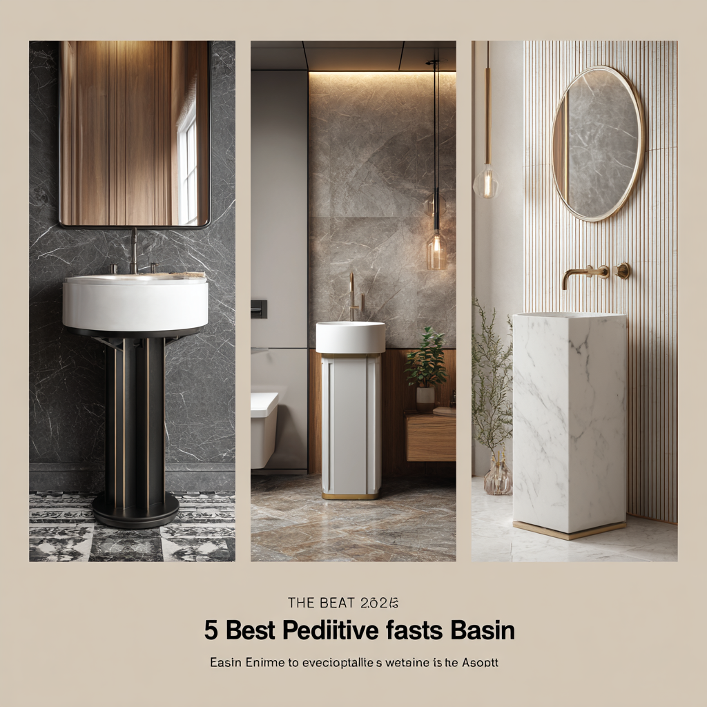 5 Best Pedestal Basins to Elevate Your Bathroom Aesthetic in 2023
