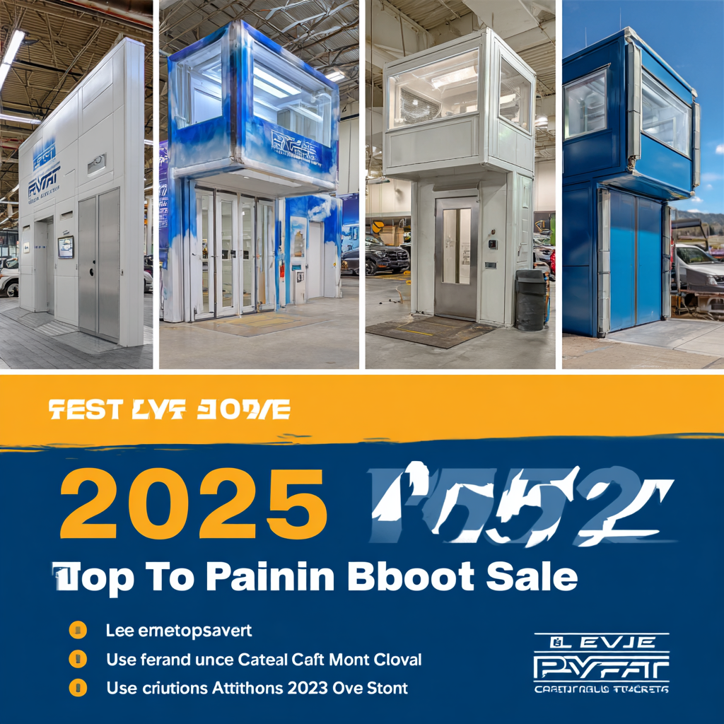 2025 Top 5 Used Paint Booths for Sale to Elevate Your Auto Shop