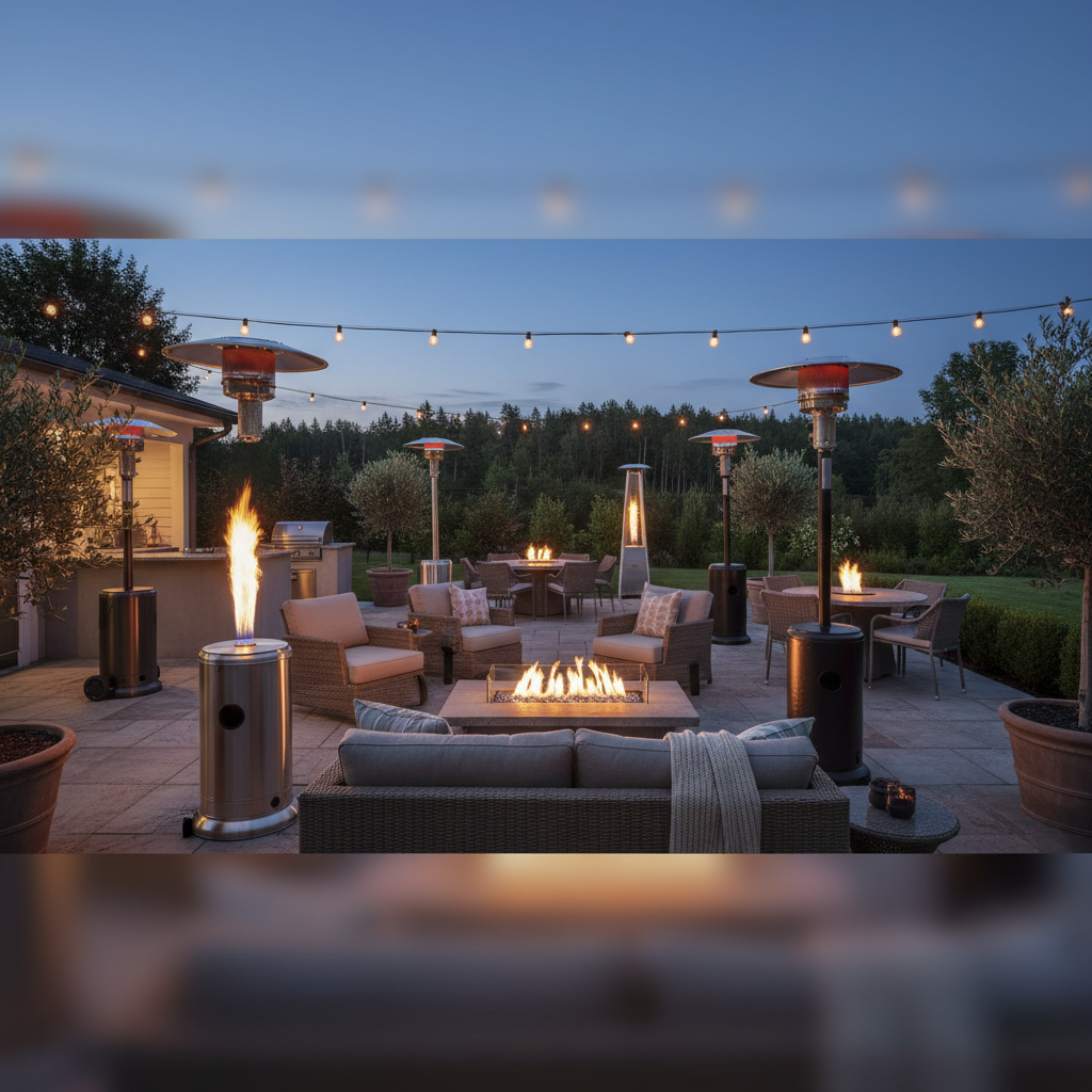2025 Top 5 Natural Gas Patio Heaters for Perfect Outdoor Comfort