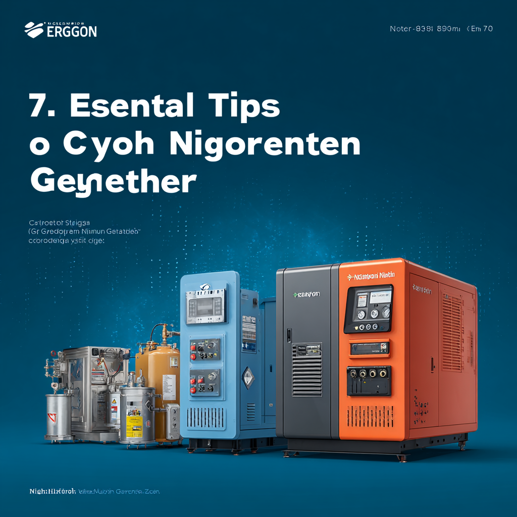 7 Essential Tips for Choosing the Right Cryogenic Nitrogen Generator