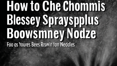 How to Choose the Best Boomless Spray Nozzle for Your Spraying Needs