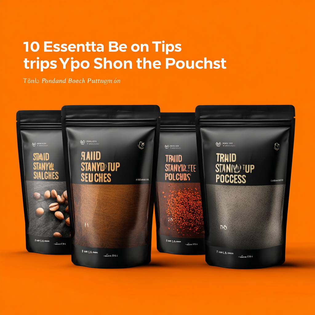 10 Essential Tips for Choosing the Best Stand Up Pouches for Your Product