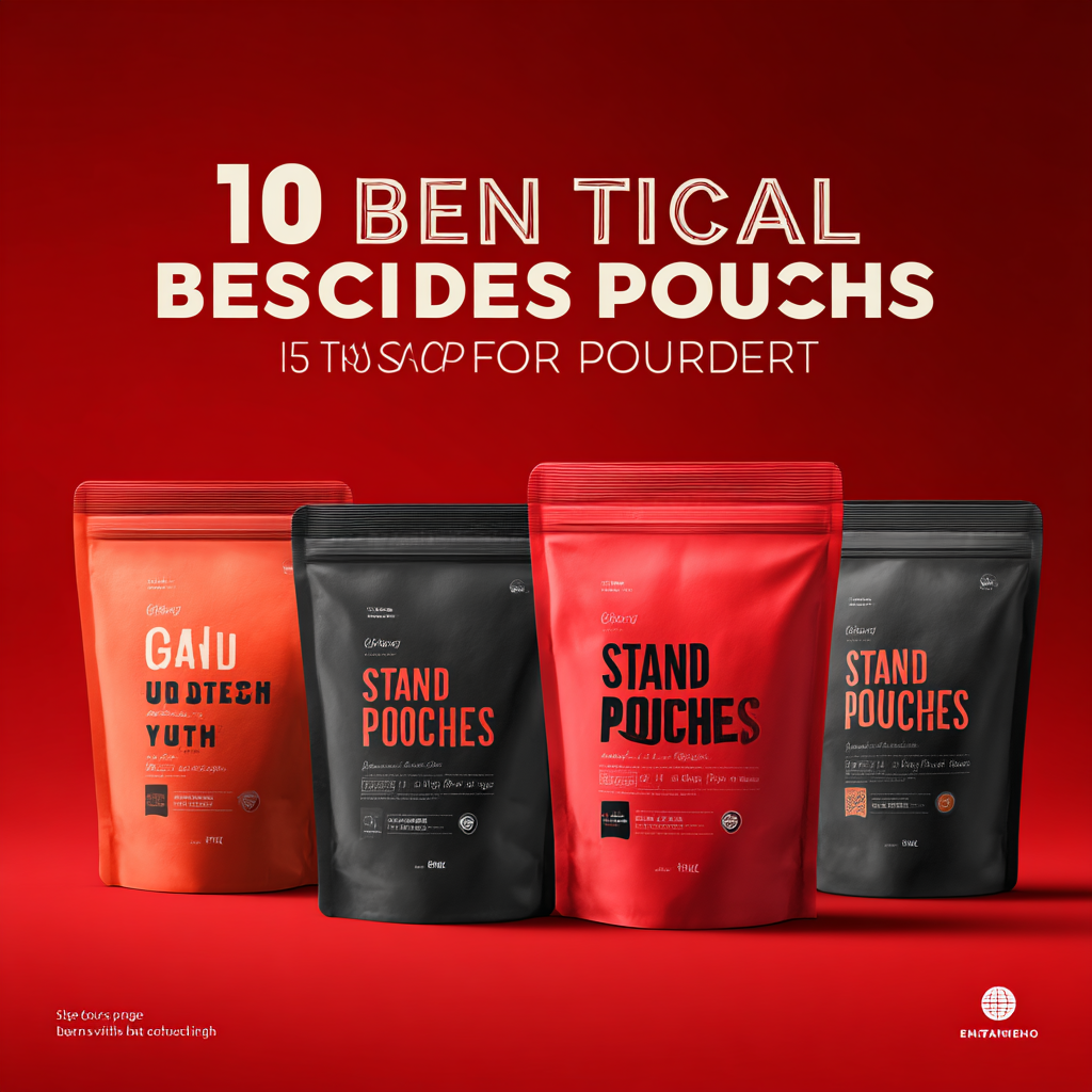 10 Essential Tips for Choosing the Best Stand Up Pouches for Your Product