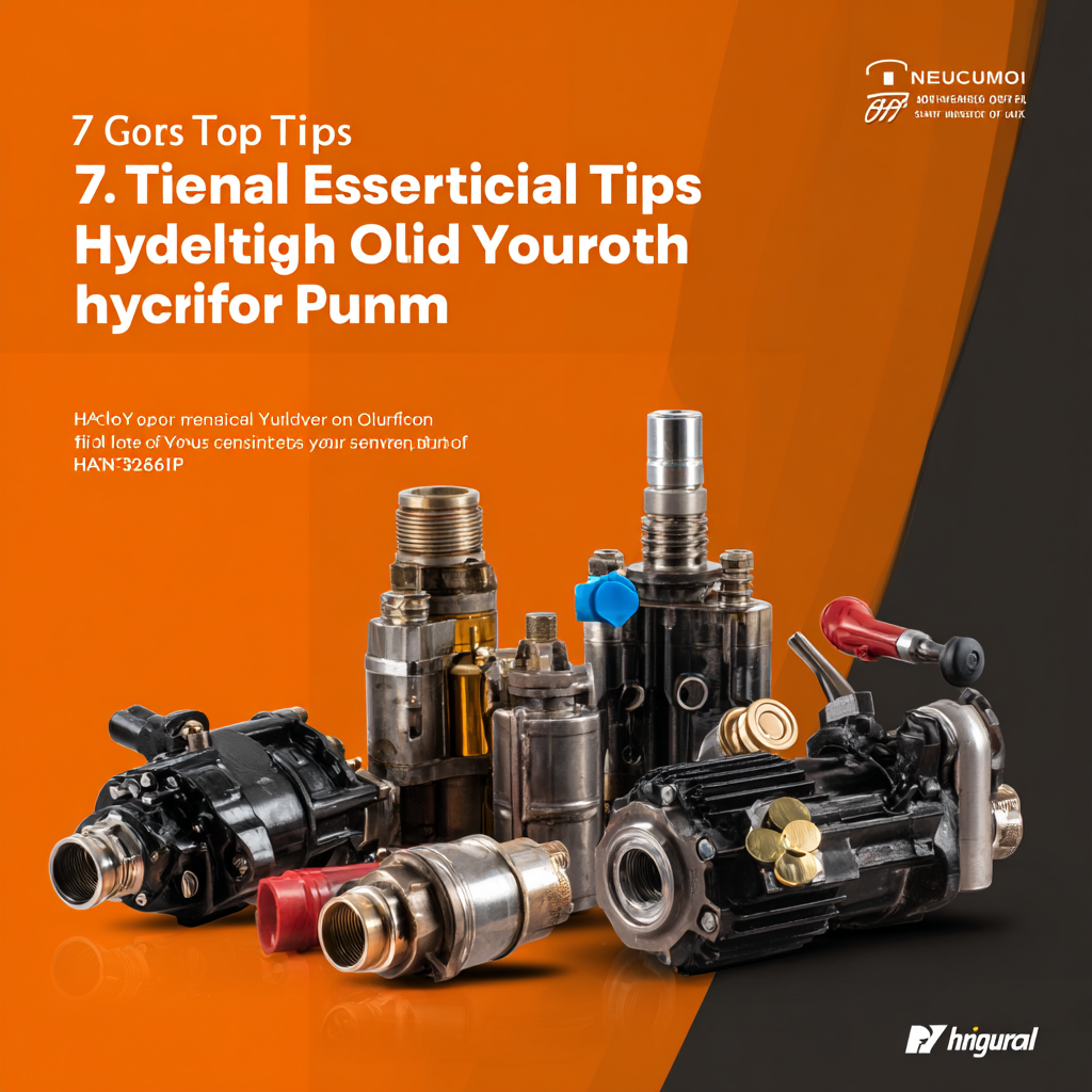 7 Essential Tips for Choosing the Right Hydraulic Oil Pump for Your Needs