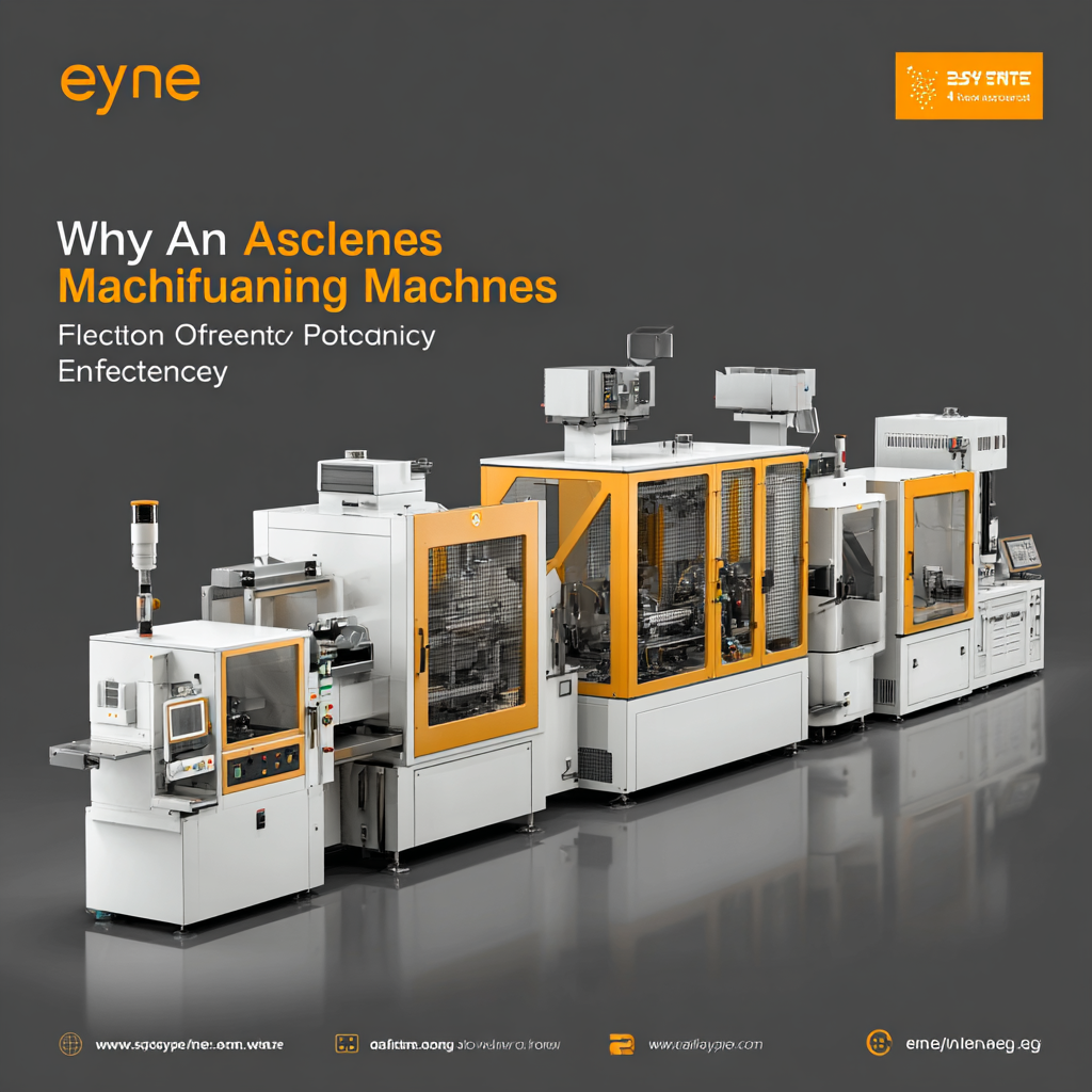 Why All Manufacturing Machines Are Essential for Modern Production Efficiency
