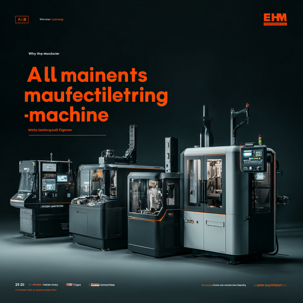 Why All Manufacturing Machines Are Essential for Modern Production Efficiency