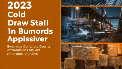 2025 Top Cold Drawn Steel Bar Applications and Benefits for Industry