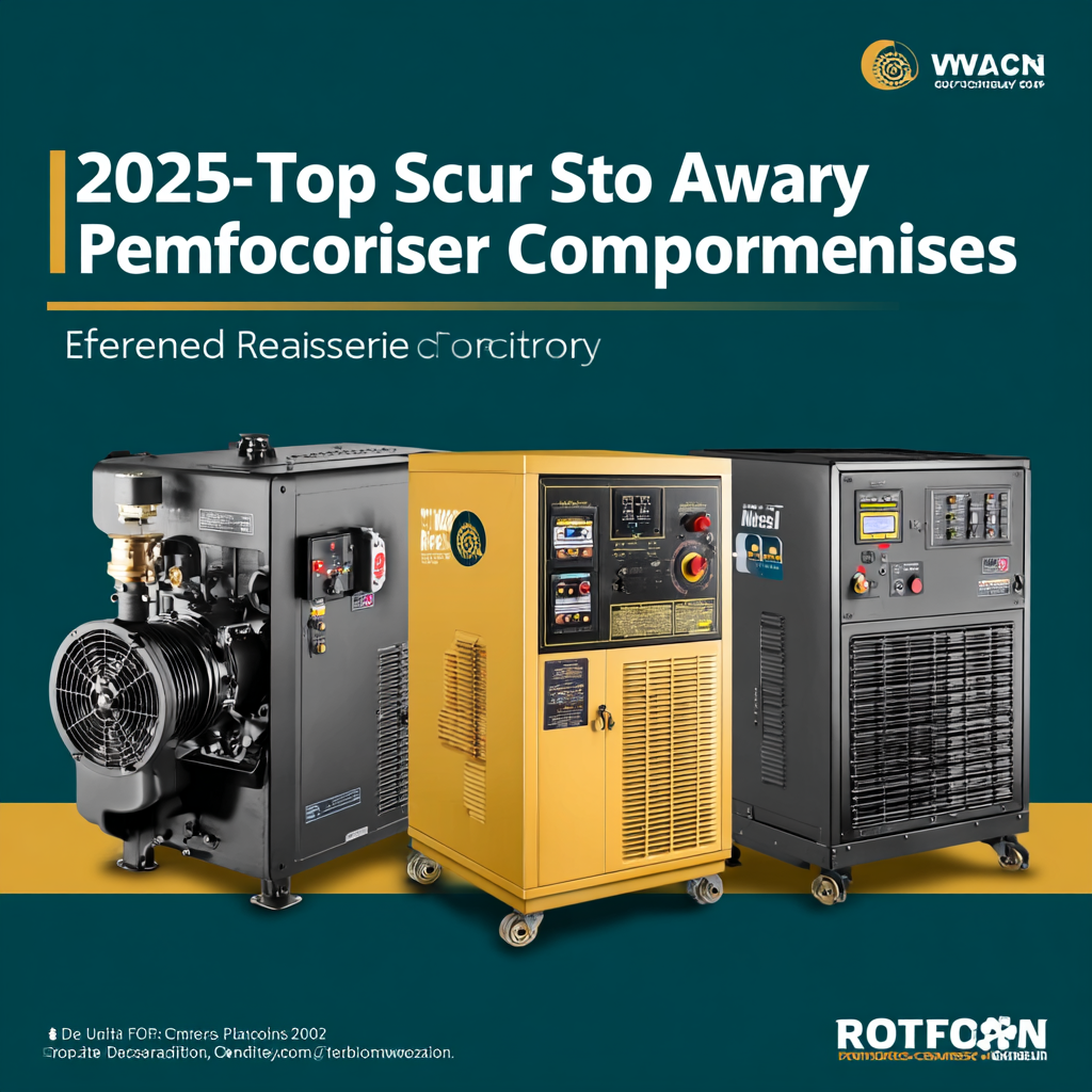 2025 Top 5 Rotary Screw Air Compressors for Enhanced Performance