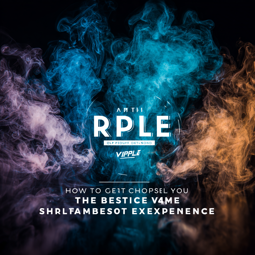 How to Choose the Best Ripple Vape for Your Smoking Experience