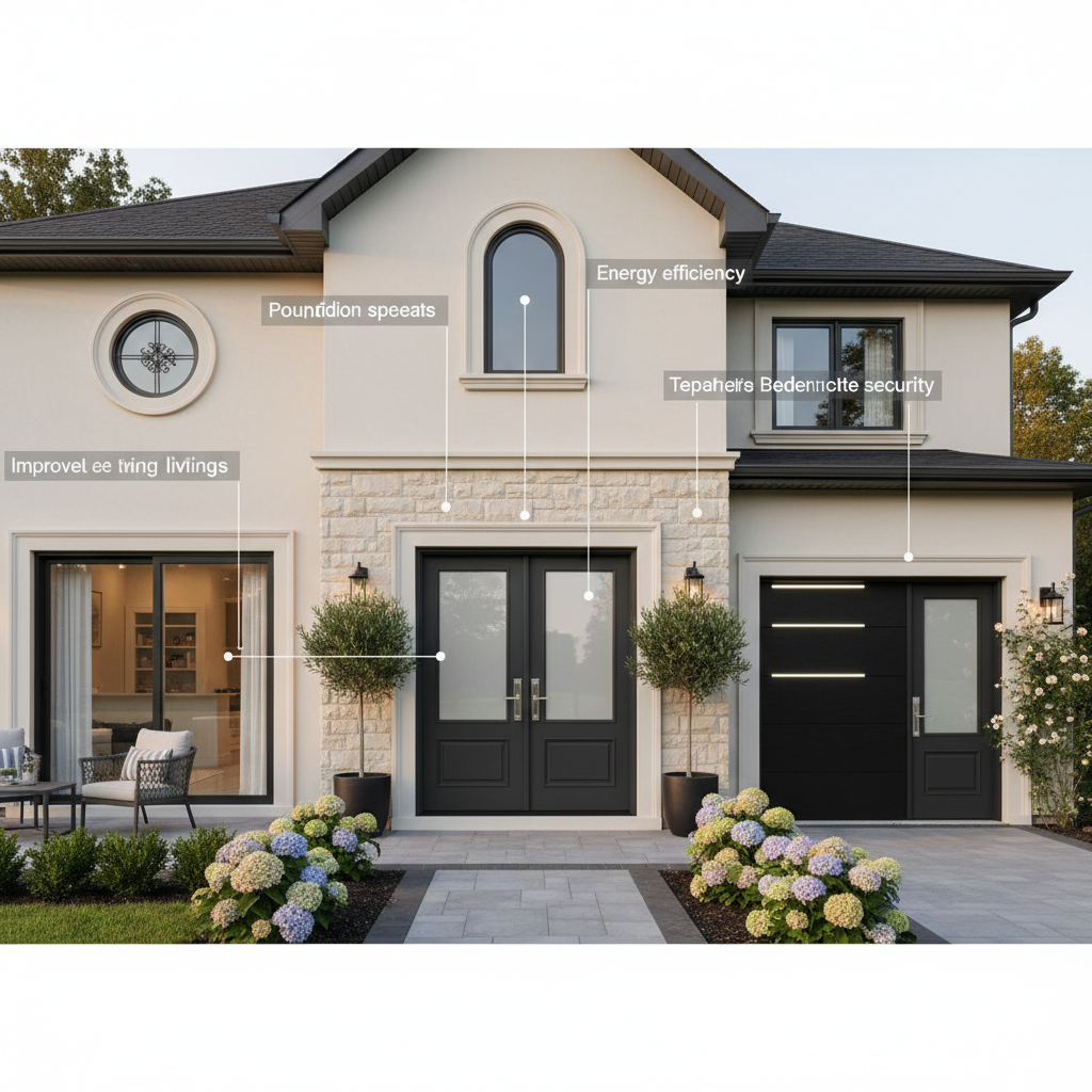 Top 5 Benefits of Upgrading Your Outside Doors for Better Curb Appeal