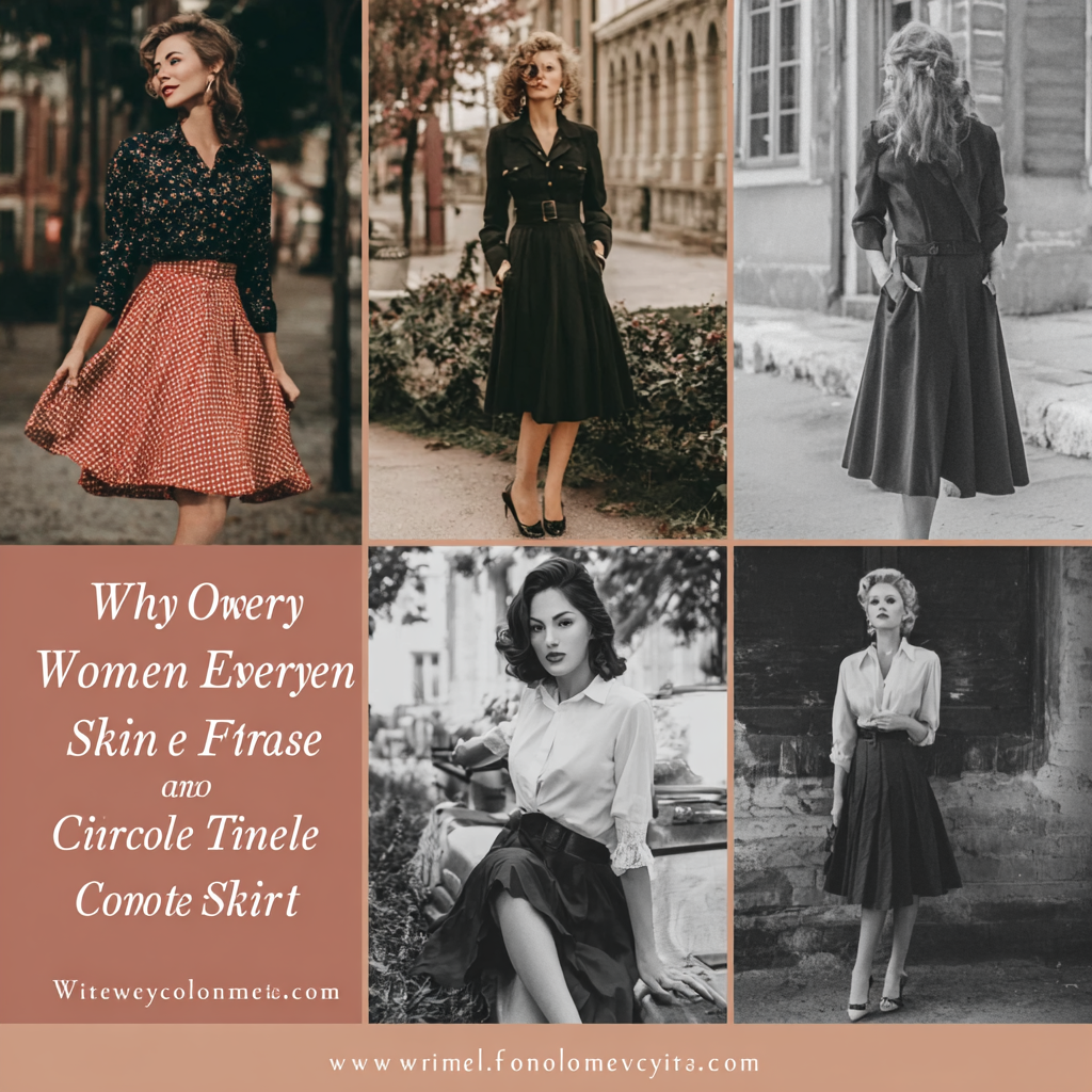 Why Every Woman Should Own a Circle Skirt for Timeless Style and Comfort
