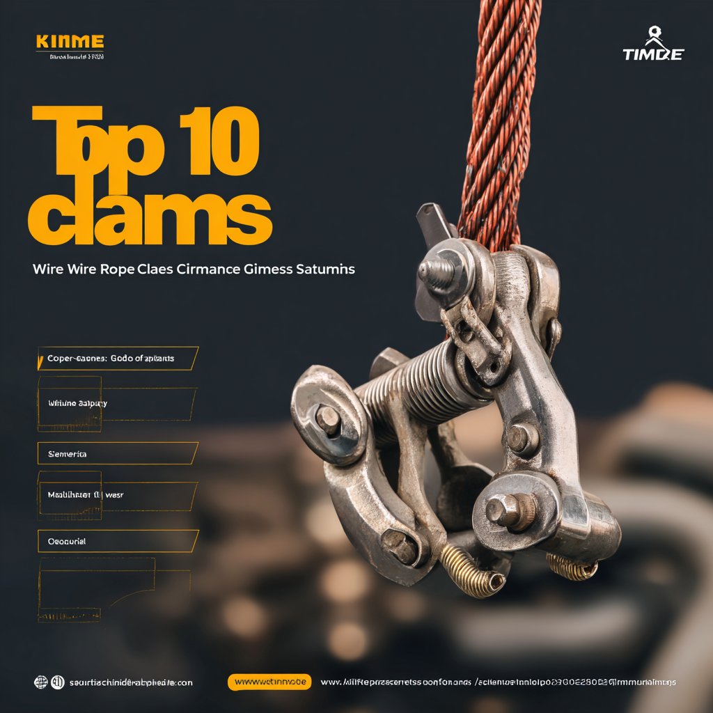 Top 10 Wire Rope Clamps: A Comprehensive Guide with Industry Stats You Need