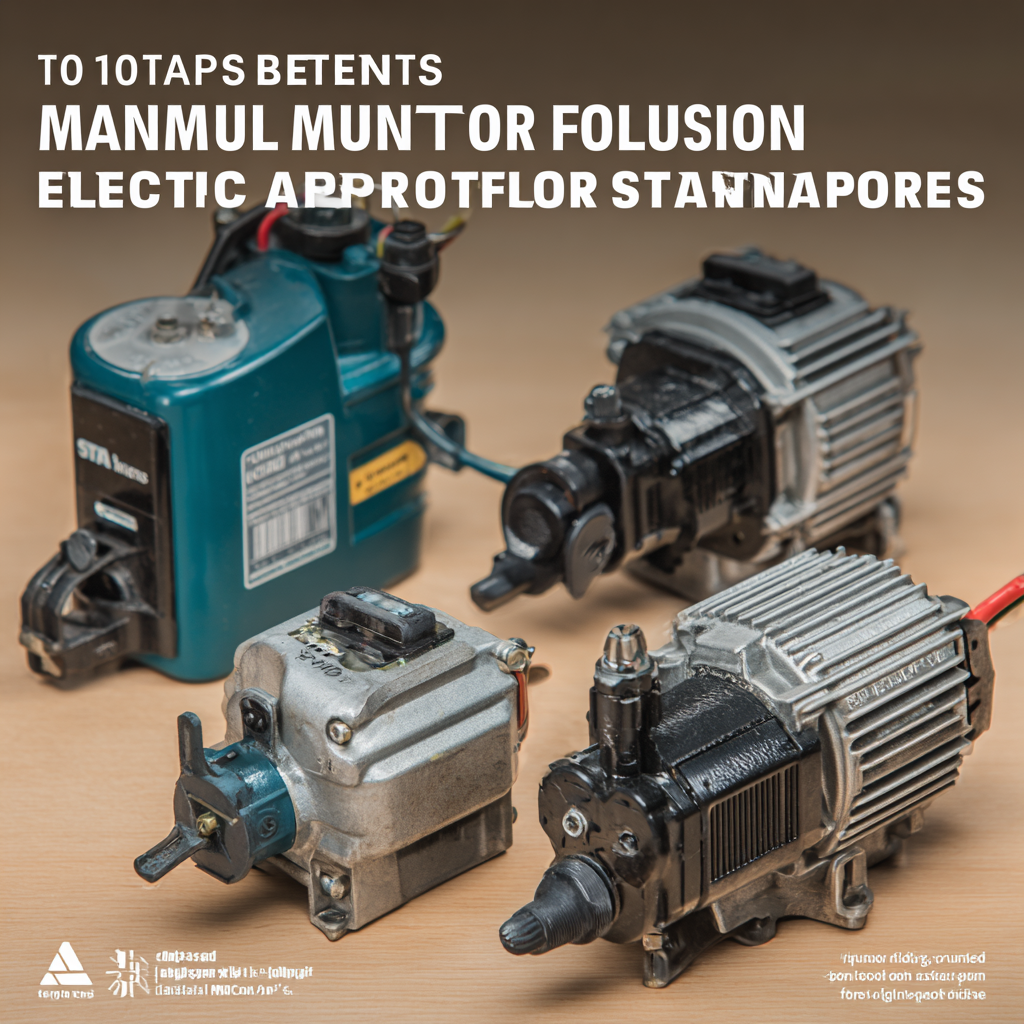 Top 10 Benefits of Using Manual Motor Starters for Electrical Applications