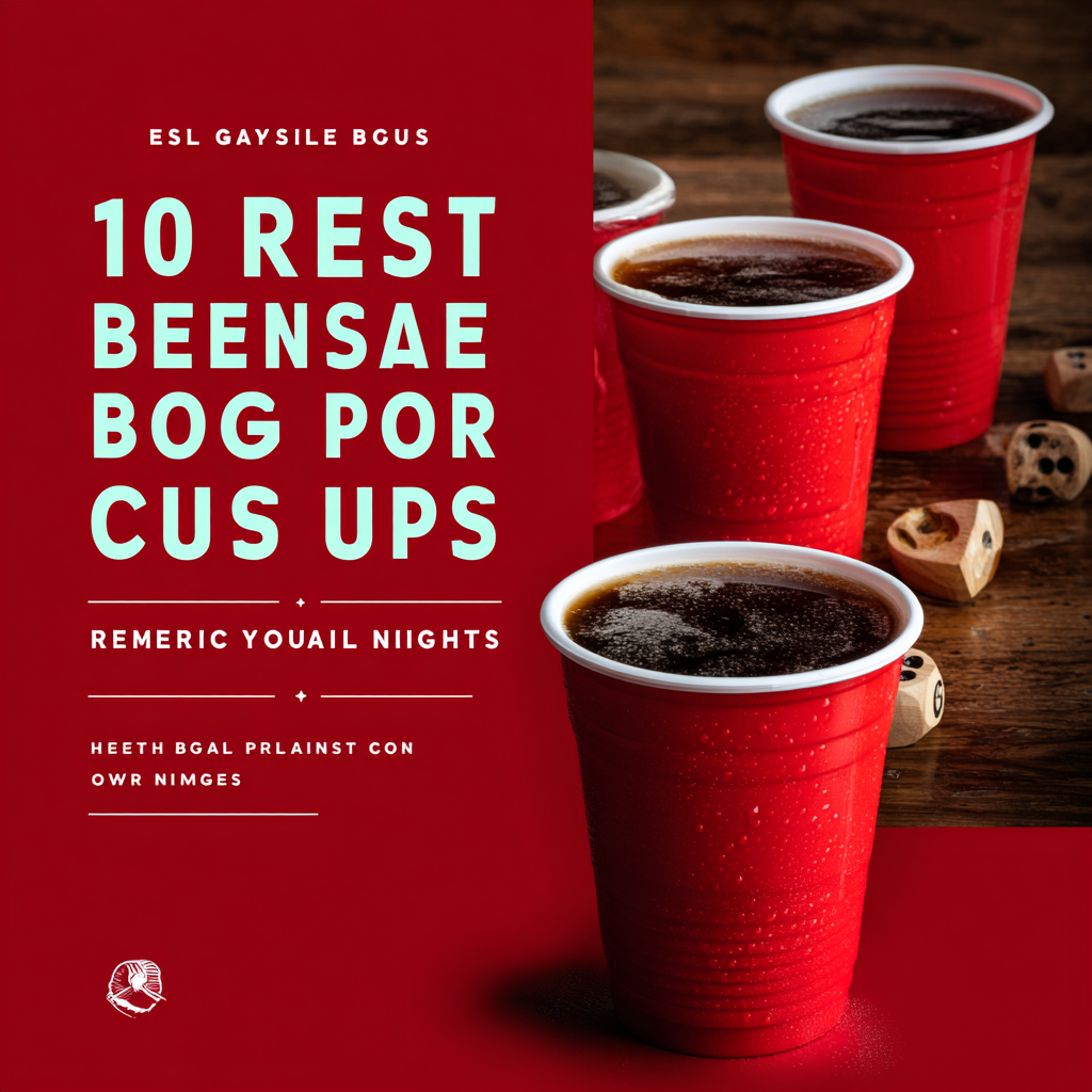 10 Best Reusable Beer Pong Cups for Epic Game Nights in 2023