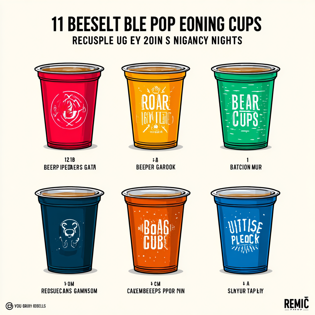 10 Best Reusable Beer Pong Cups for Epic Game Nights in 2023