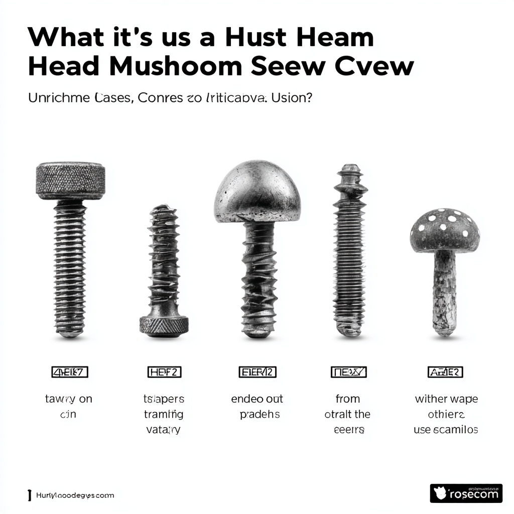 What is a Mushroom Head Screw? A Complete Guide to Types and Uses