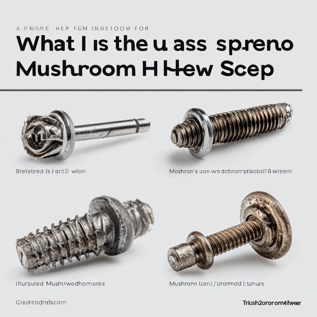 What is a Mushroom Head Screw? A Complete Guide to Types and Uses