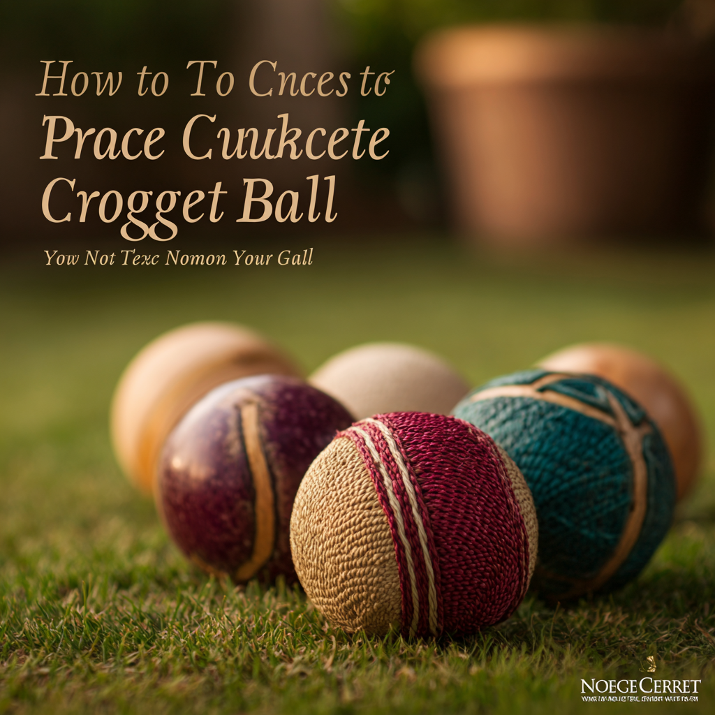 How to Choose the Perfect Croquet Ball for Your Next Game