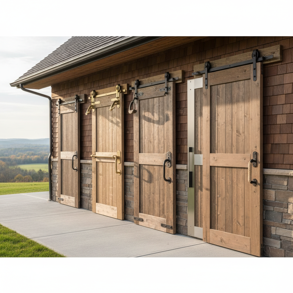 2025 Top 5 Exterior Barn Door Hardware Trends for Stylish Home Upgrades