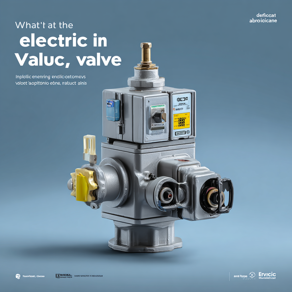 What is an Electric Valve? Understanding Types, Applications, and Benefits