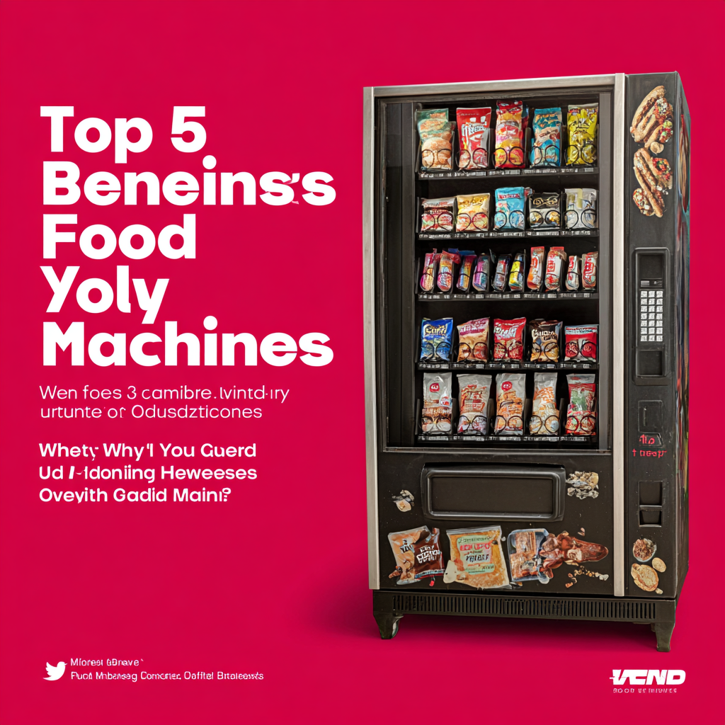 Top 5 Benefits of Food Vending Machines: Why Your Business Needs One