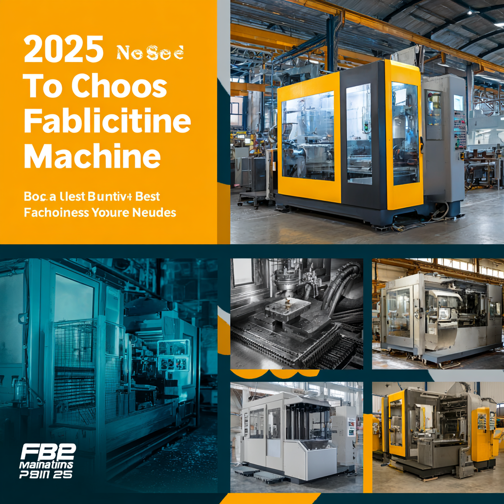 2025 How to Choose the Best Fabrication Machine for Your Business Needs