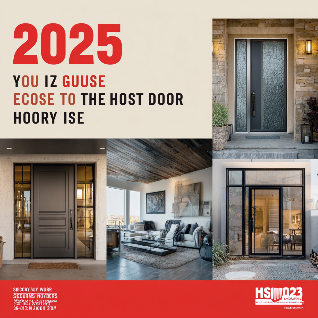2025 Guide: How to Choose the Best Security Doors for Your Home