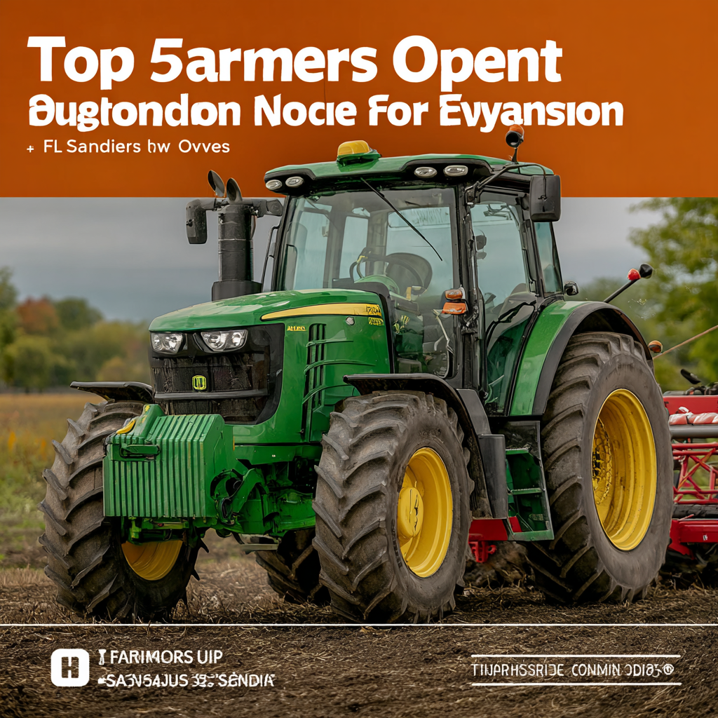 Top 5 Farmers Equipment Options in Upper Sandusky Ohio for Your Needs