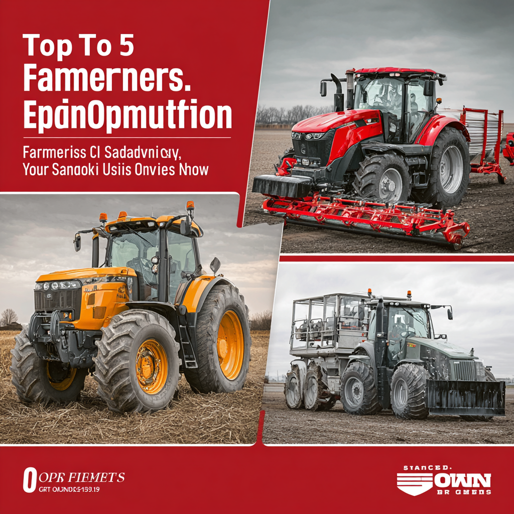 Top 5 Farmers Equipment Options in Upper Sandusky Ohio for Your Needs