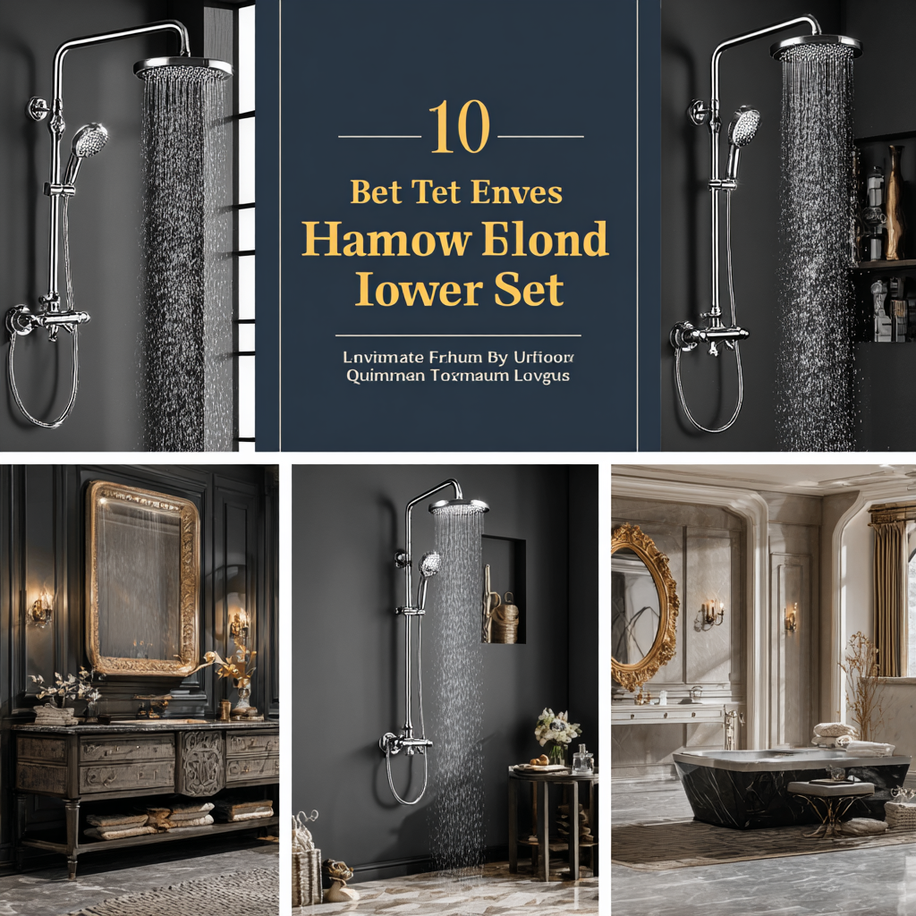 10 Best Hand Shower Sets for Ultimate Bathroom Luxury in 2023