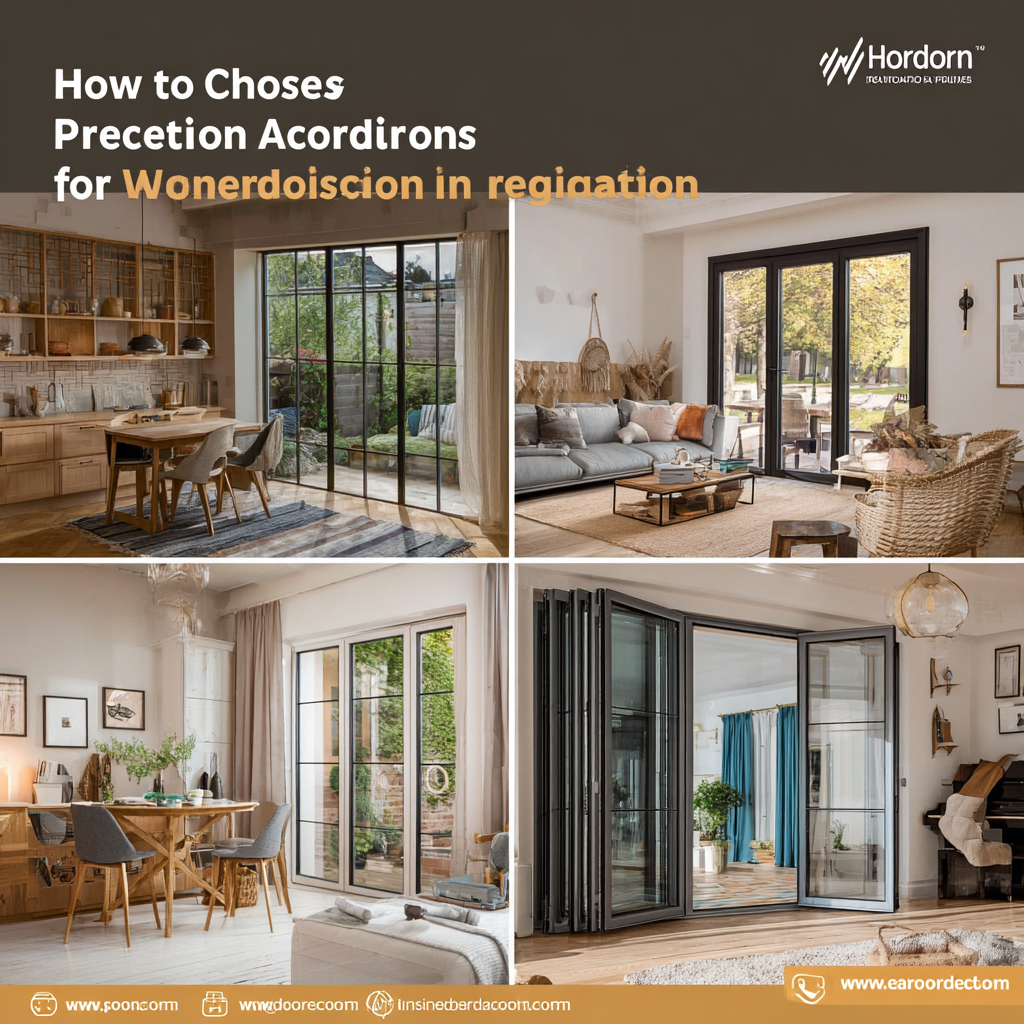 How to Choose the Perfect Accordion Doors for Your Home Renovation