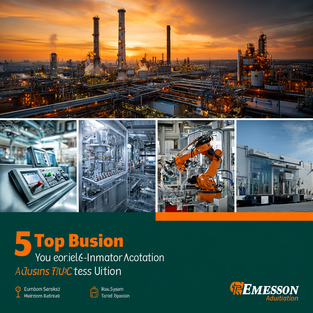 Top 5 Reasons to Choose Emerson Industrial Automation for Your Business