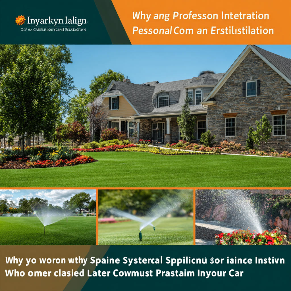 Why Choosing Professional Sprinkler System Installation Is Essential for Your Lawn Care