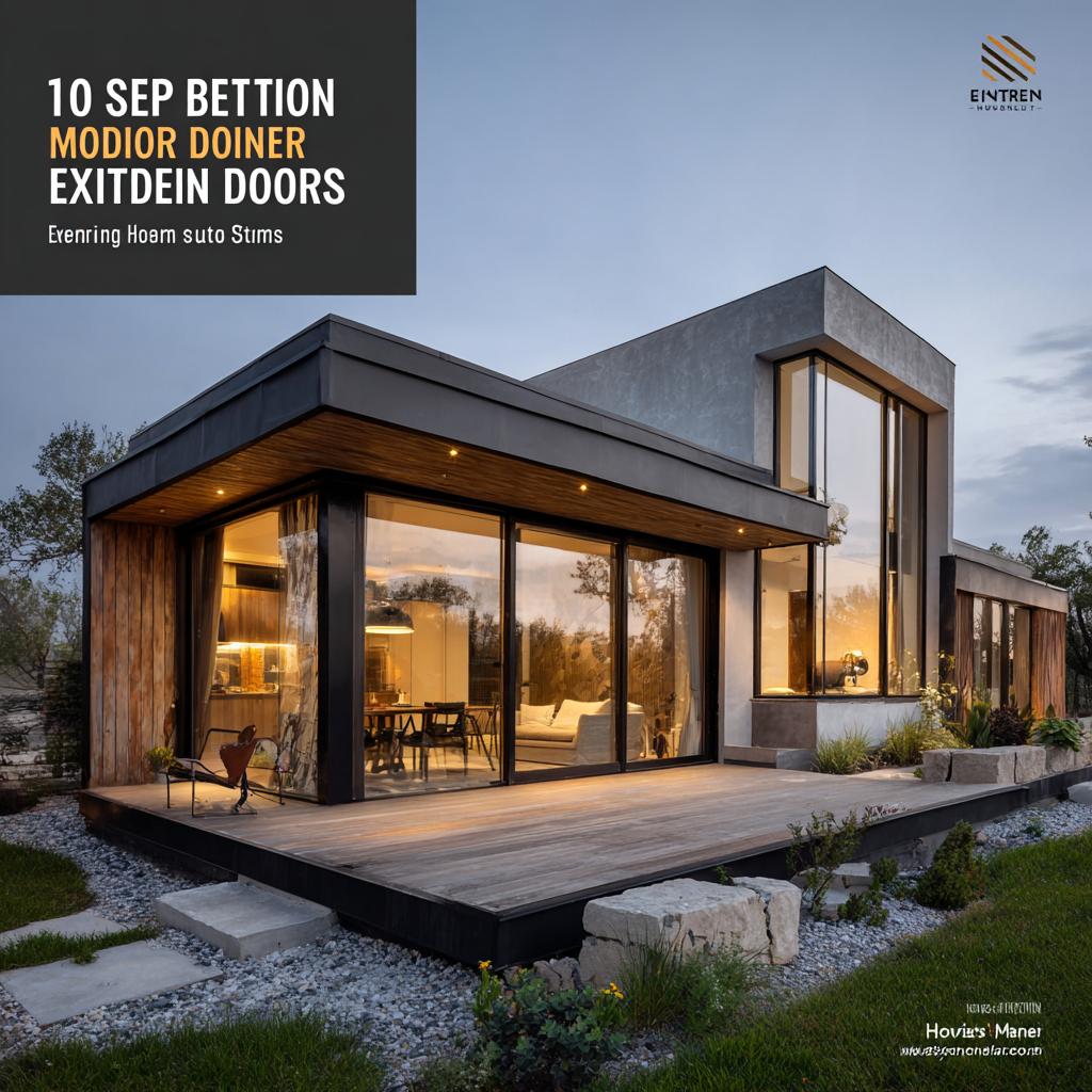10 Best Exterior Sliding Doors for Modern Homes
