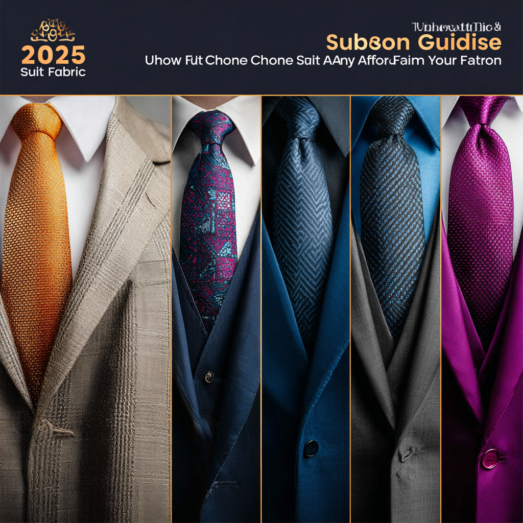 2025 Ultimate Guide: How to Choose Thick Suit Fabric for Any Occasion