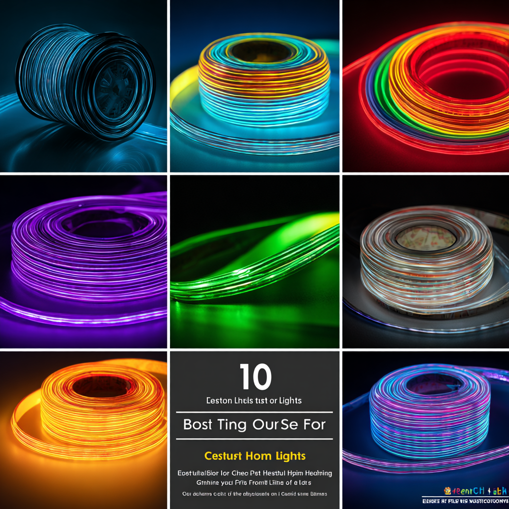 10 Essential Tips for Choosing the Best Custom LED Strip Lights for Your Home