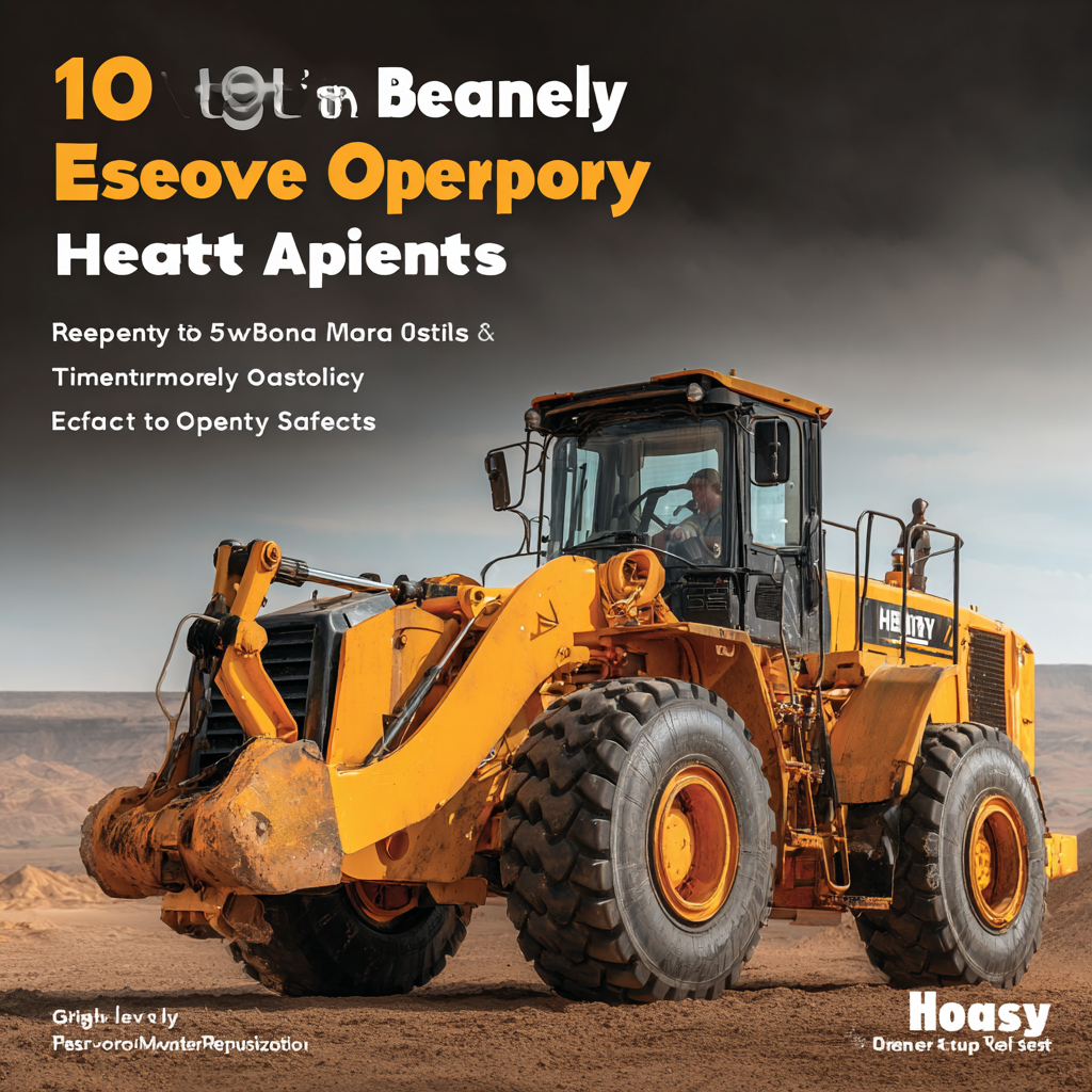 10 Essential Tips for Heavy Equipment Operators to Boost Efficiency and Safety