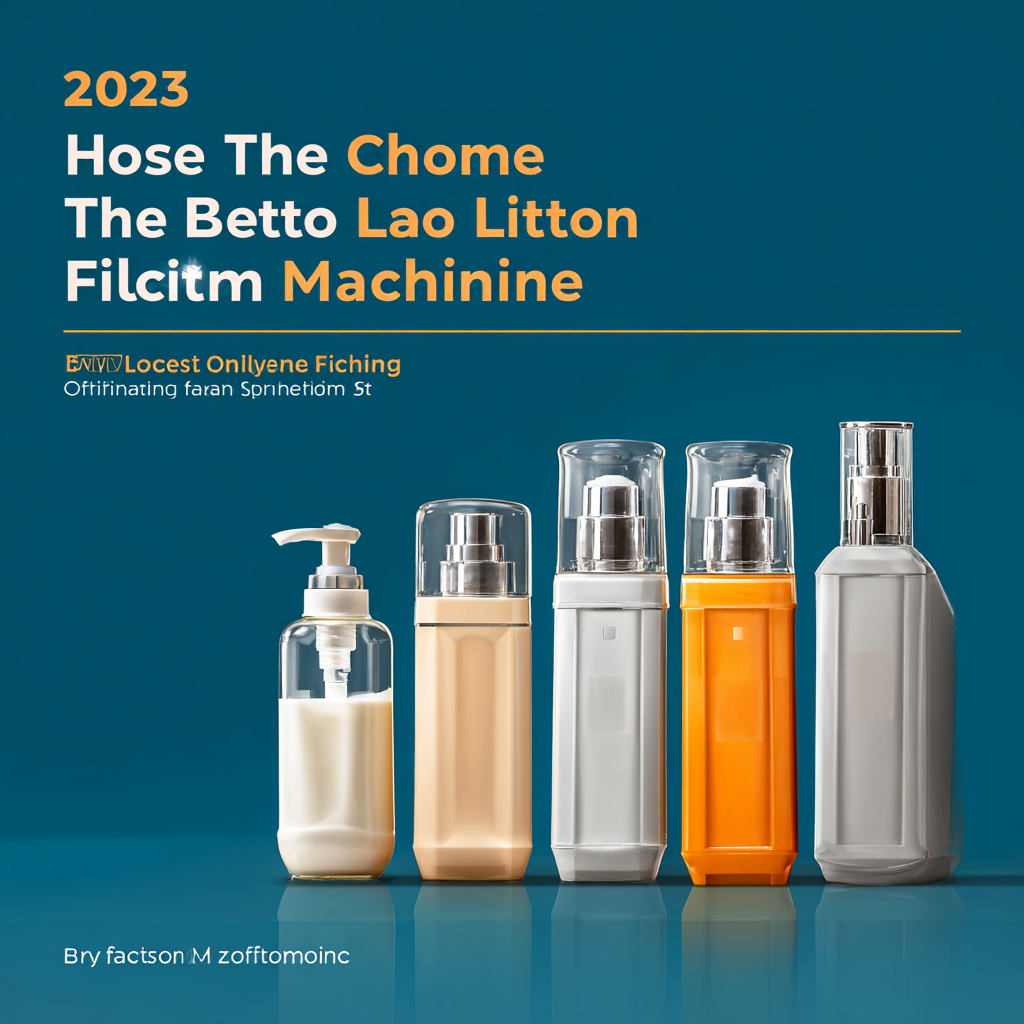 2025 How to Choose the Best Lotion Filling Machine for Optimal Efficiency