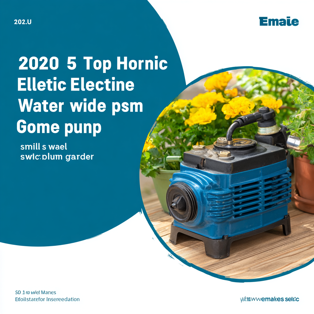 2025 Top 10 Small Electric Water Pumps for Home and Garden Use