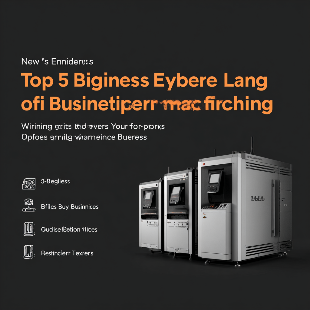 Top 5 Benefits of Fiber Laser Engraving Machines for Your Business Needs