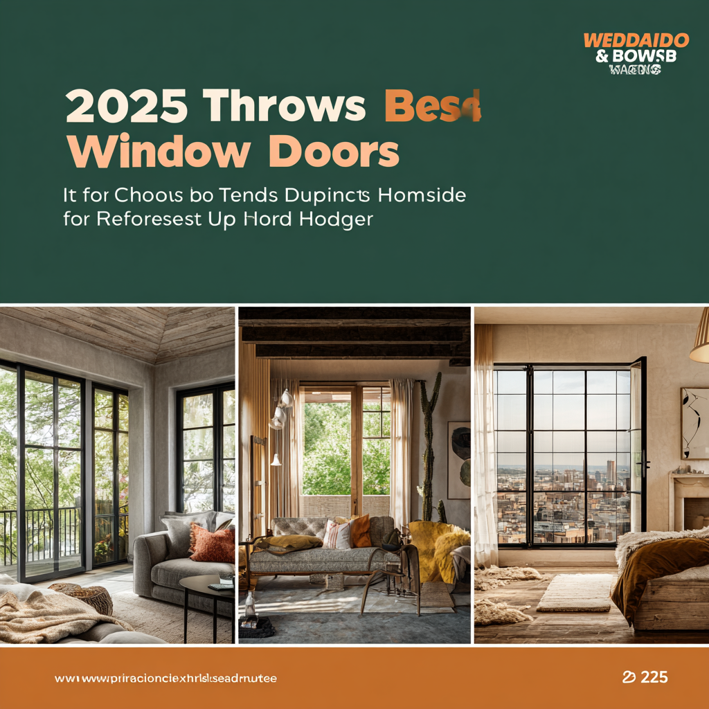 2025 Trends: Choosing the Best Window Doors for Your Home Upgrade