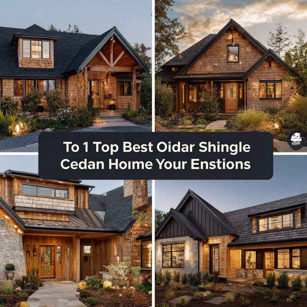 Top 10 Best Cedar Shingle Options for Your Home Exterior in 2023