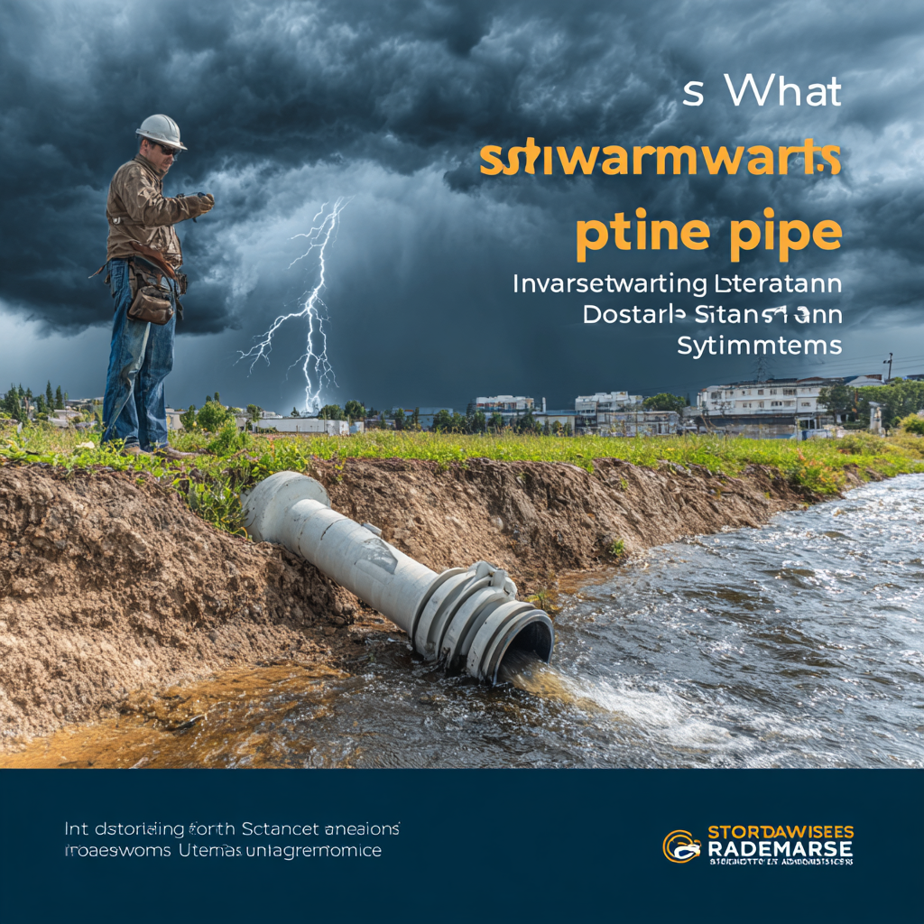What is a Stormwater Pipe? Understanding Its Role in Drainage Systems