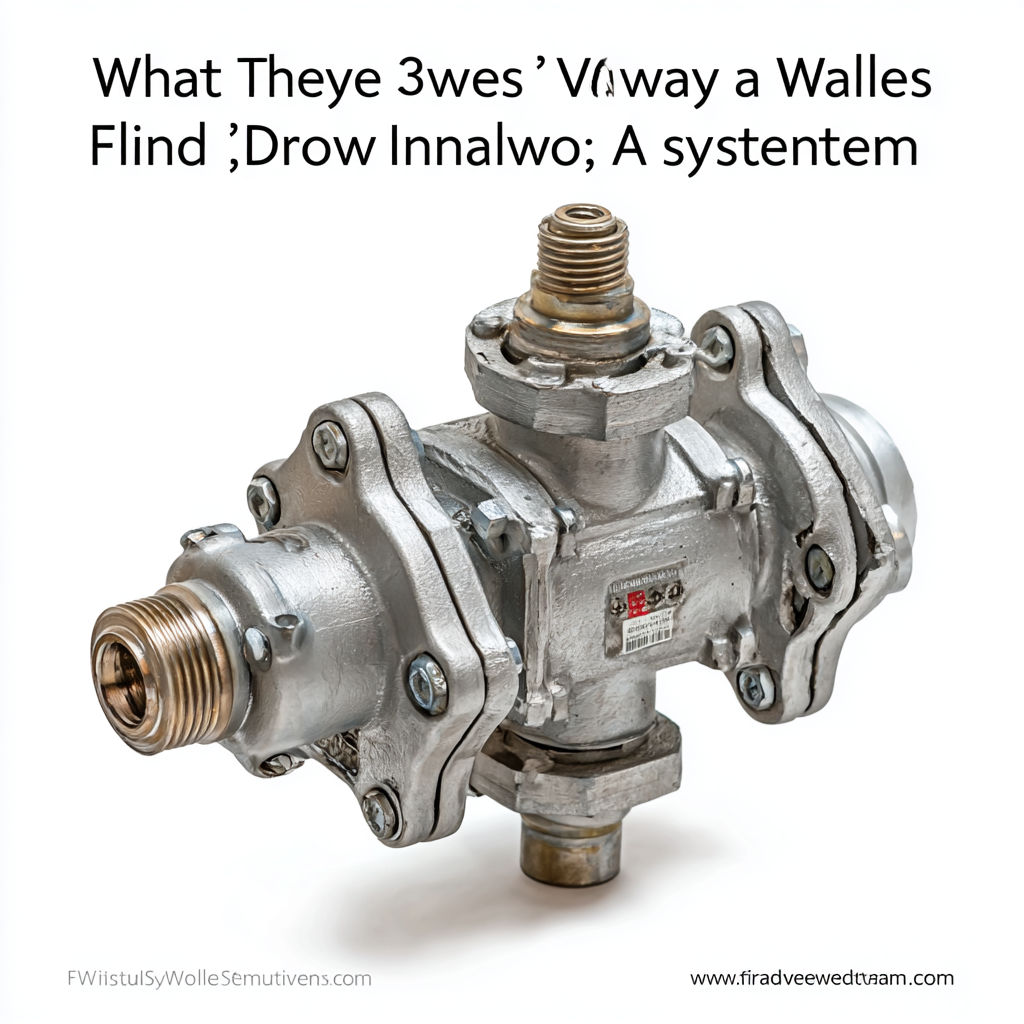 What is a Three Way Valve and How Does It Work in Fluid Systems