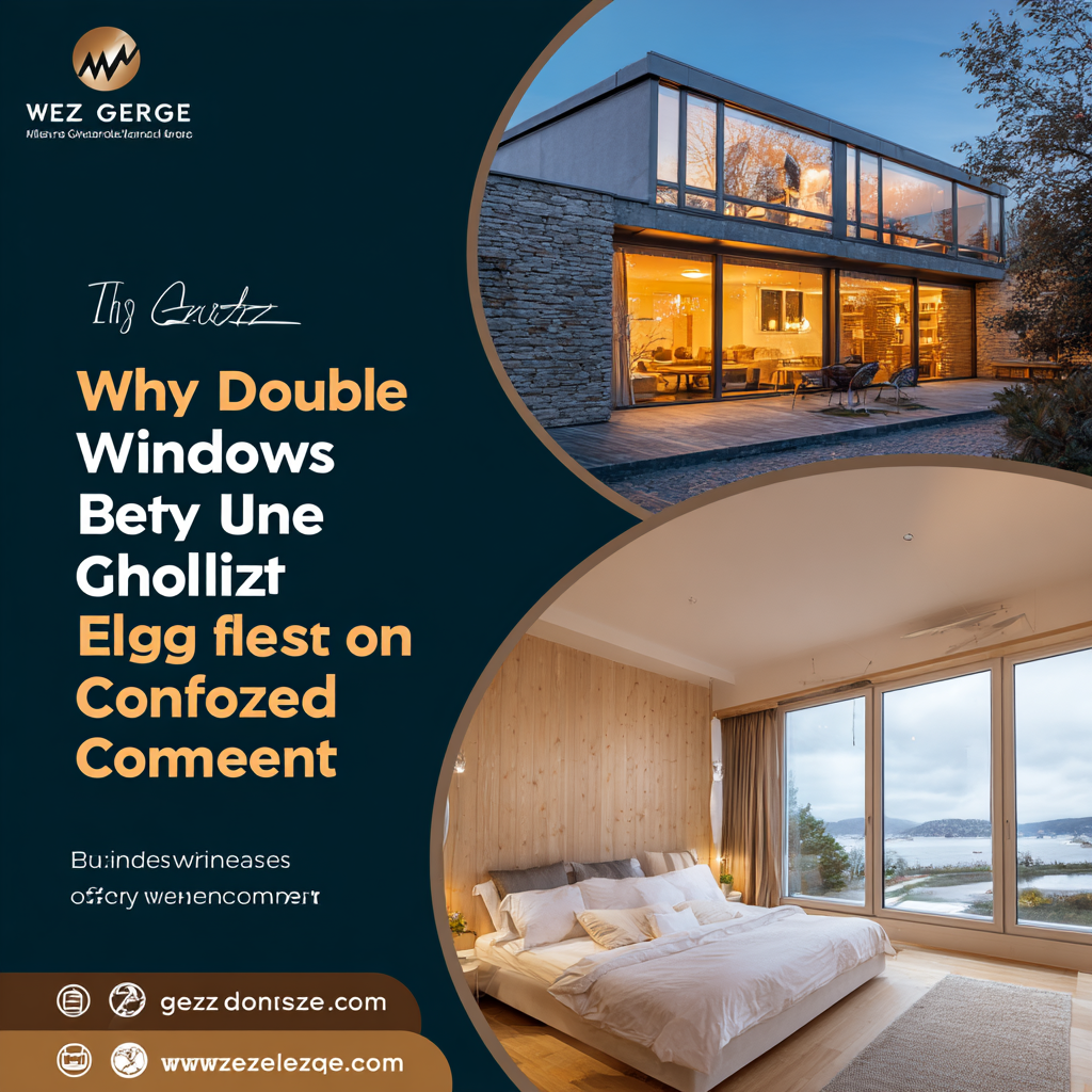 Why Double Glazed Windows Are the Best Choice for Energy Efficiency and Comfort