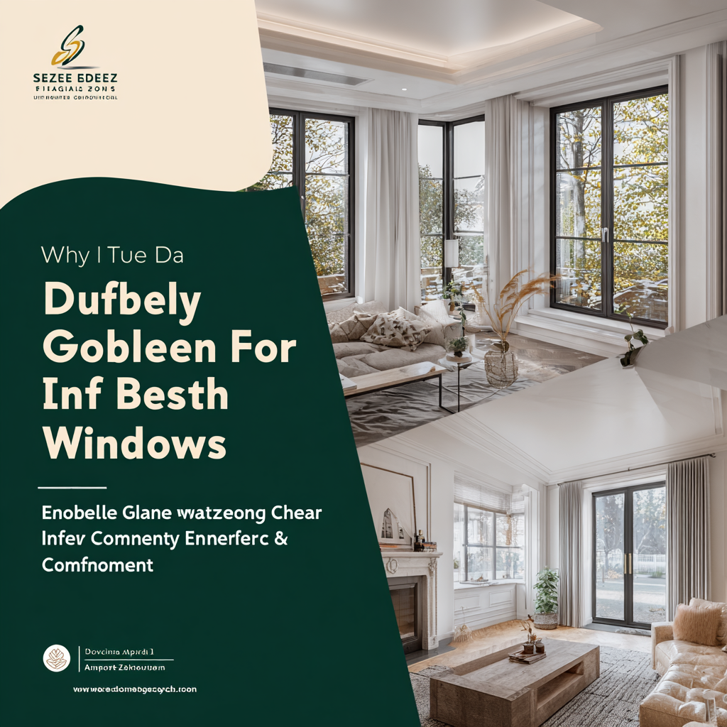 Why Double Glazed Windows Are the Best Choice for Energy Efficiency and Comfort
