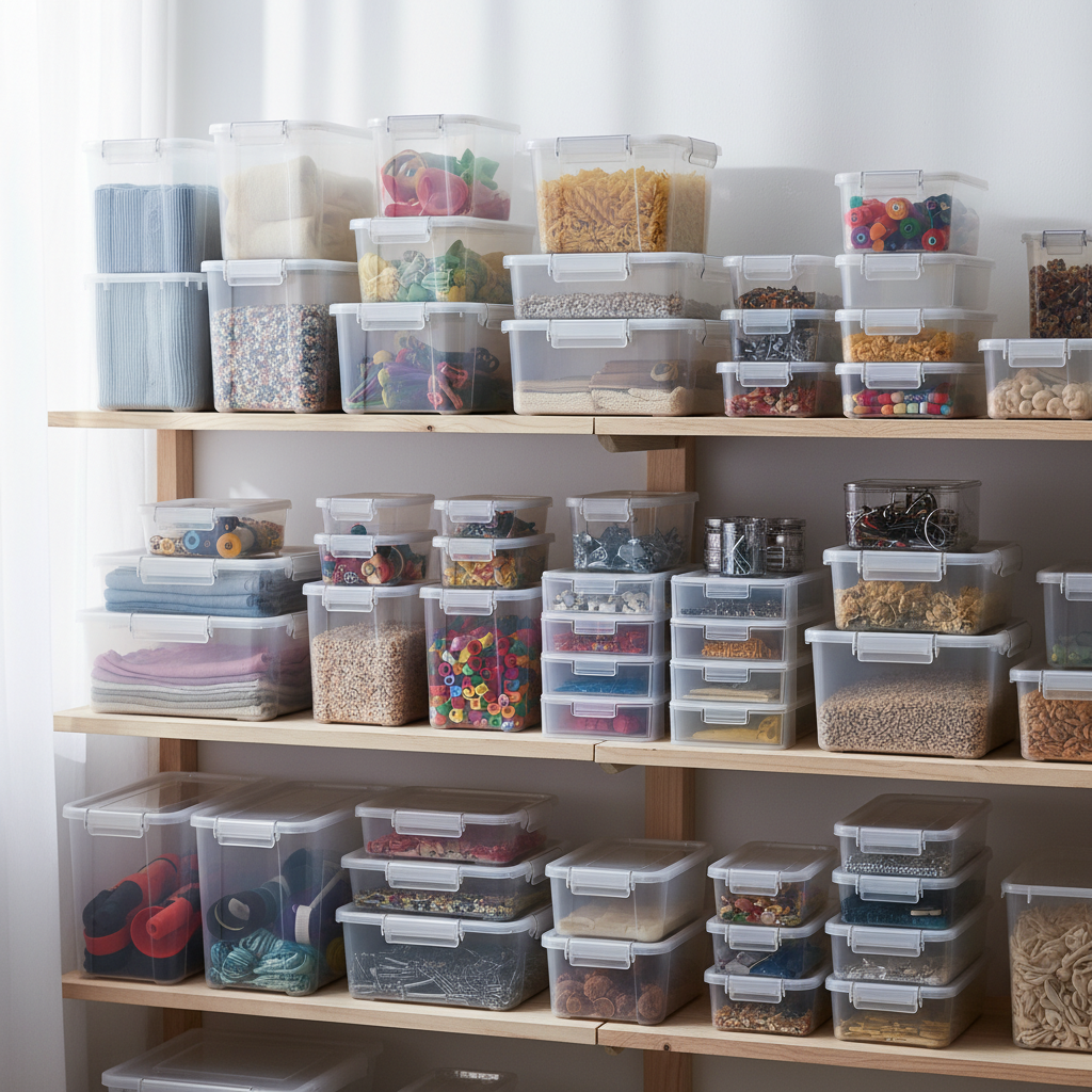 2025 How to Choose the Best Plastic Storage Containers for Every Need