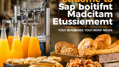 How to Choose the Right Food Manufacturing Equipment for Your Business Needs