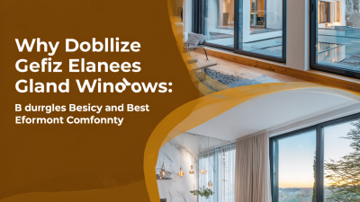 Why Double Glazed Windows Are the Best Choice for Energy Efficiency and Comfort
